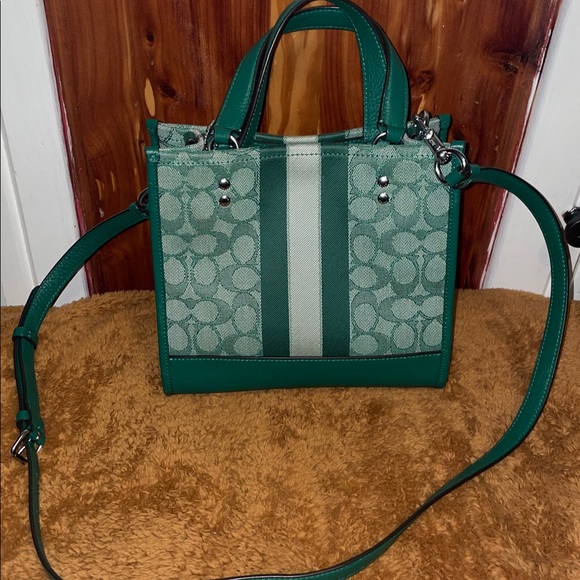 Coach ‘Dempsey’ Signature Jacquard Tote 22 - Picture 2 of 12